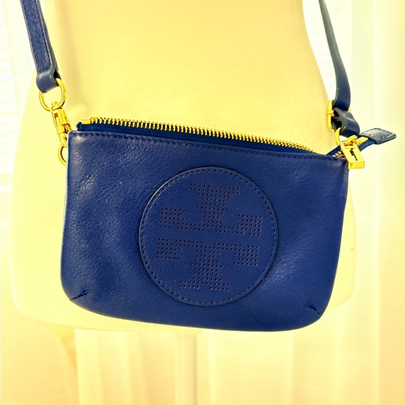 Tory Burch Royal Blue Crossbody Bag - Picture 2 of 4